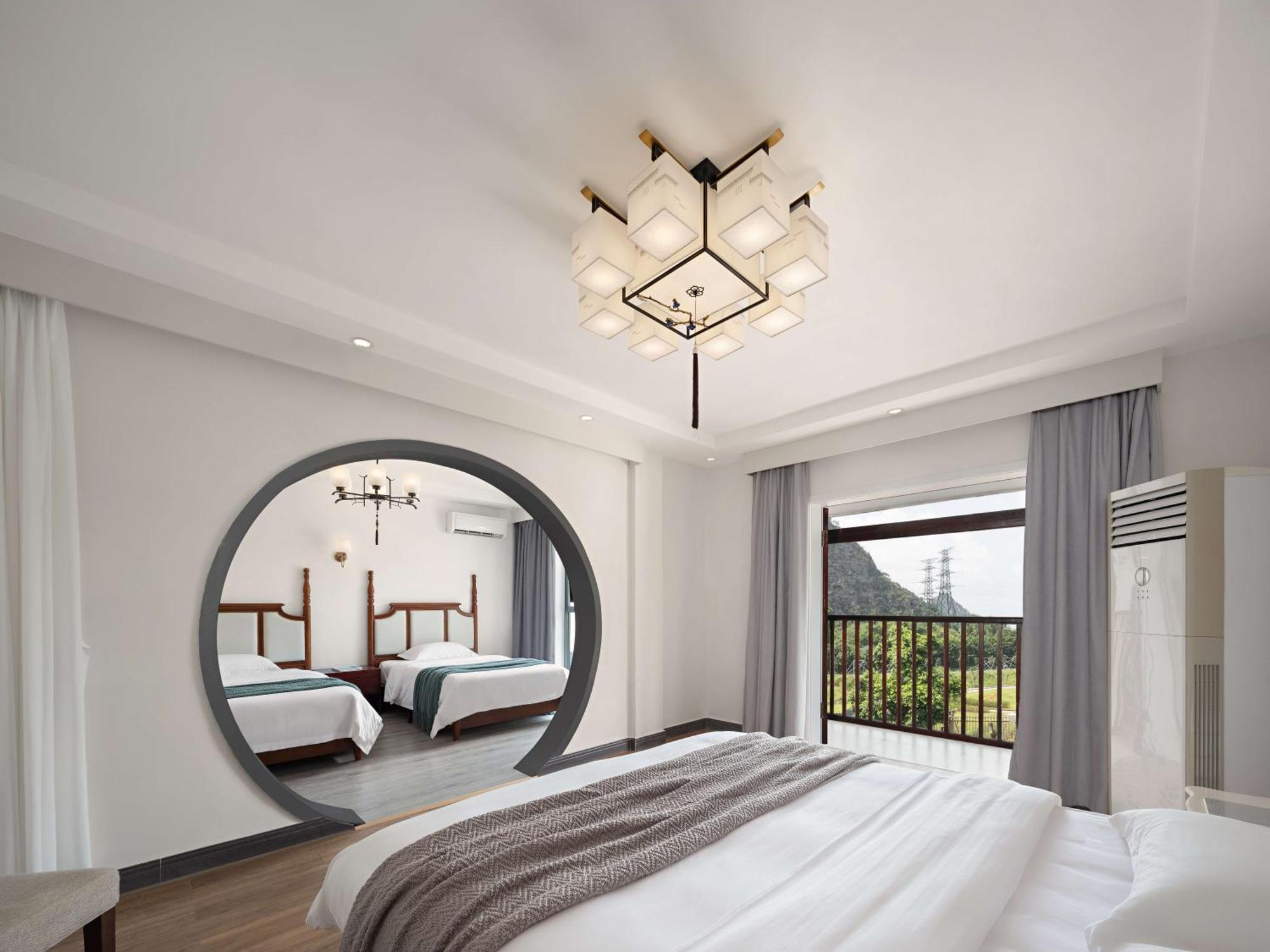 Serene Vale Inn Guilin-Free One Way Pick Up Service To High-Speed Railway Station For 2 Nights エクステリア 写真